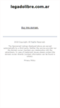 Mobile Screenshot of legadolibre.com.ar